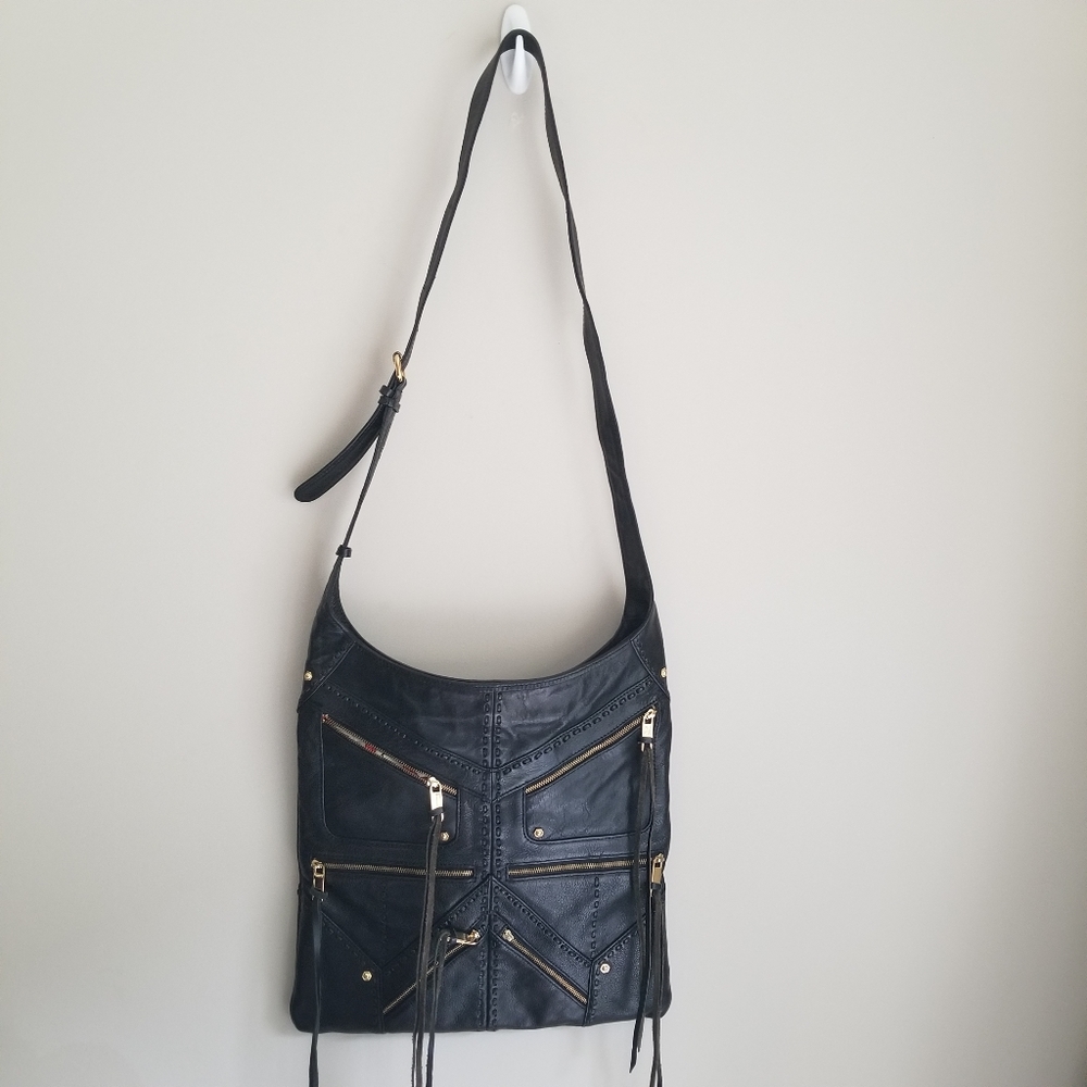 Rebecca Minkoff  Tri Zip Love Letter Bag